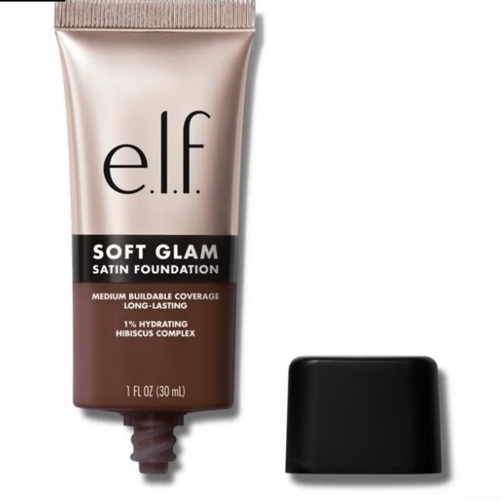 e.l.f. Soft Glam Satin Foundation - Rich Cool -NEVER USED face makeup beauty elf